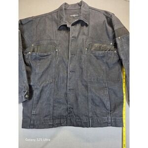 Vintage Rocawear Utility‎ Jacket Men's 3XL Y2K Workwear Chore Style Black
